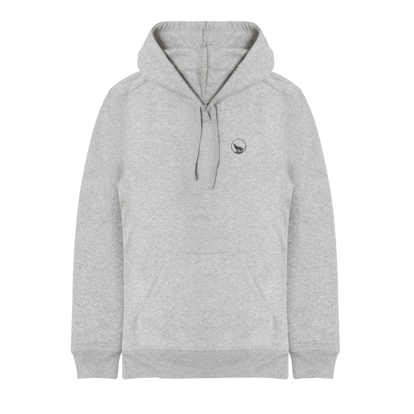 Felpa LeWolf con Cappuccio MADDALENA Grigia Unisex