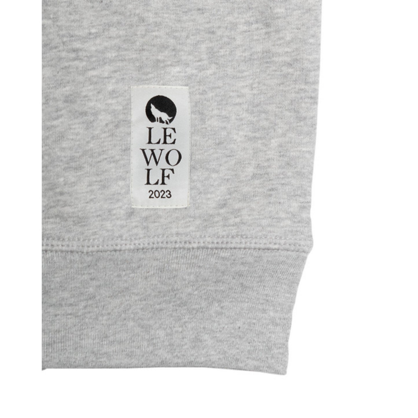 Felpa LeWolf con Cappuccio MADDALENA Grigia Unisex
