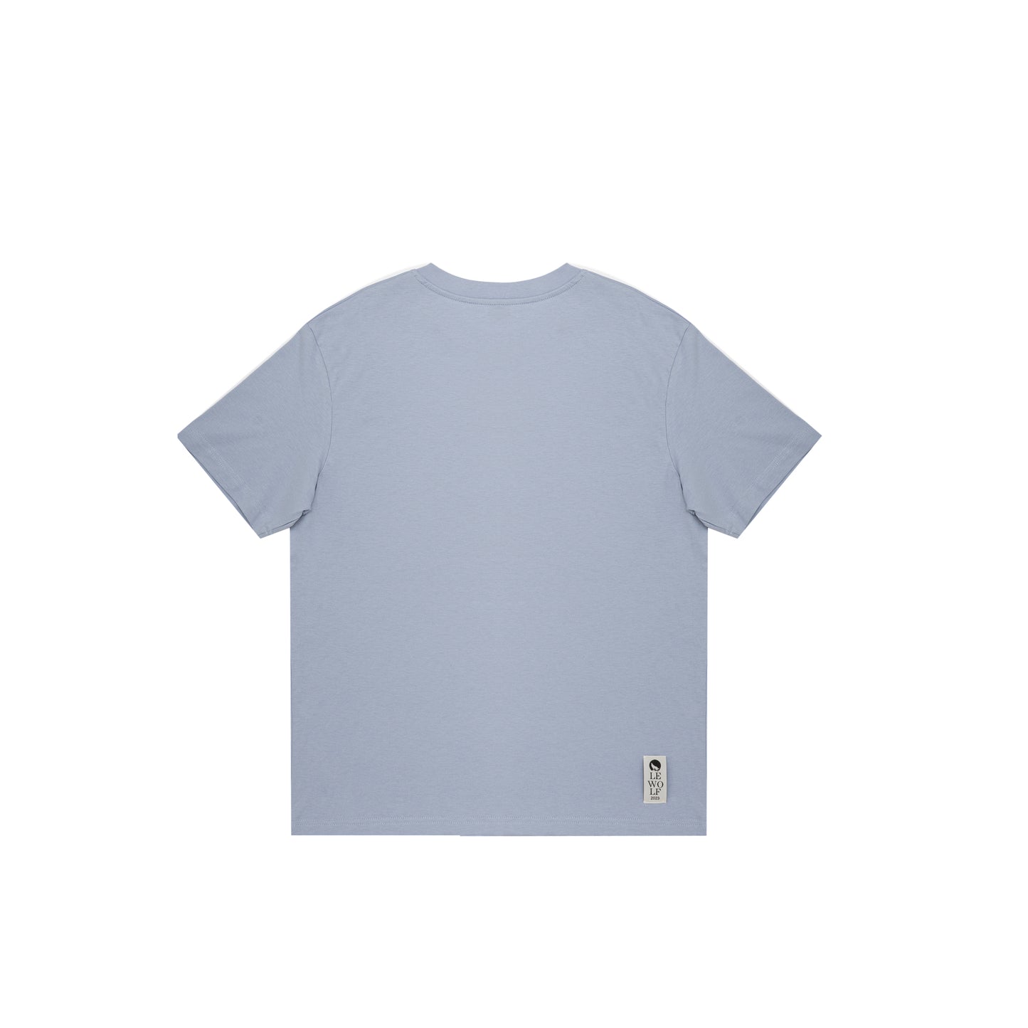 LEWOLF Mood Street Unisex T-Shirt 100% Organic Cotton Pastel Green