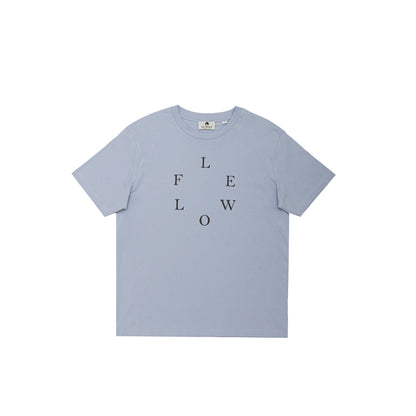 LEWOLF Mood Street Unisex T-Shirt 100% Organic Cotton Pastel Green