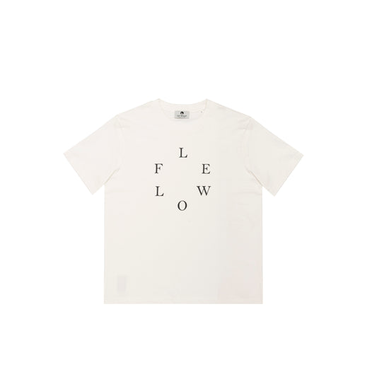 LEWOLF Mood Street Unisex T-Shirt 100% Organic Cotton Pastel Green