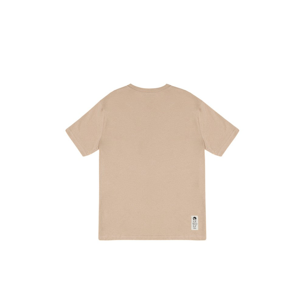 LEWOLF Mood Street Unisex T-Shirt 100% Organic Cotton Pastel Green