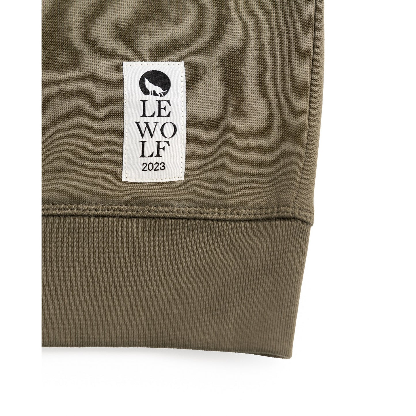Felpa LeWolf con Cappuccio MADDALENA Kaki Unisex