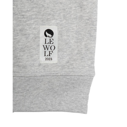 Felpa LeWolf con Cappuccio MADDALENA Grigia Unisex