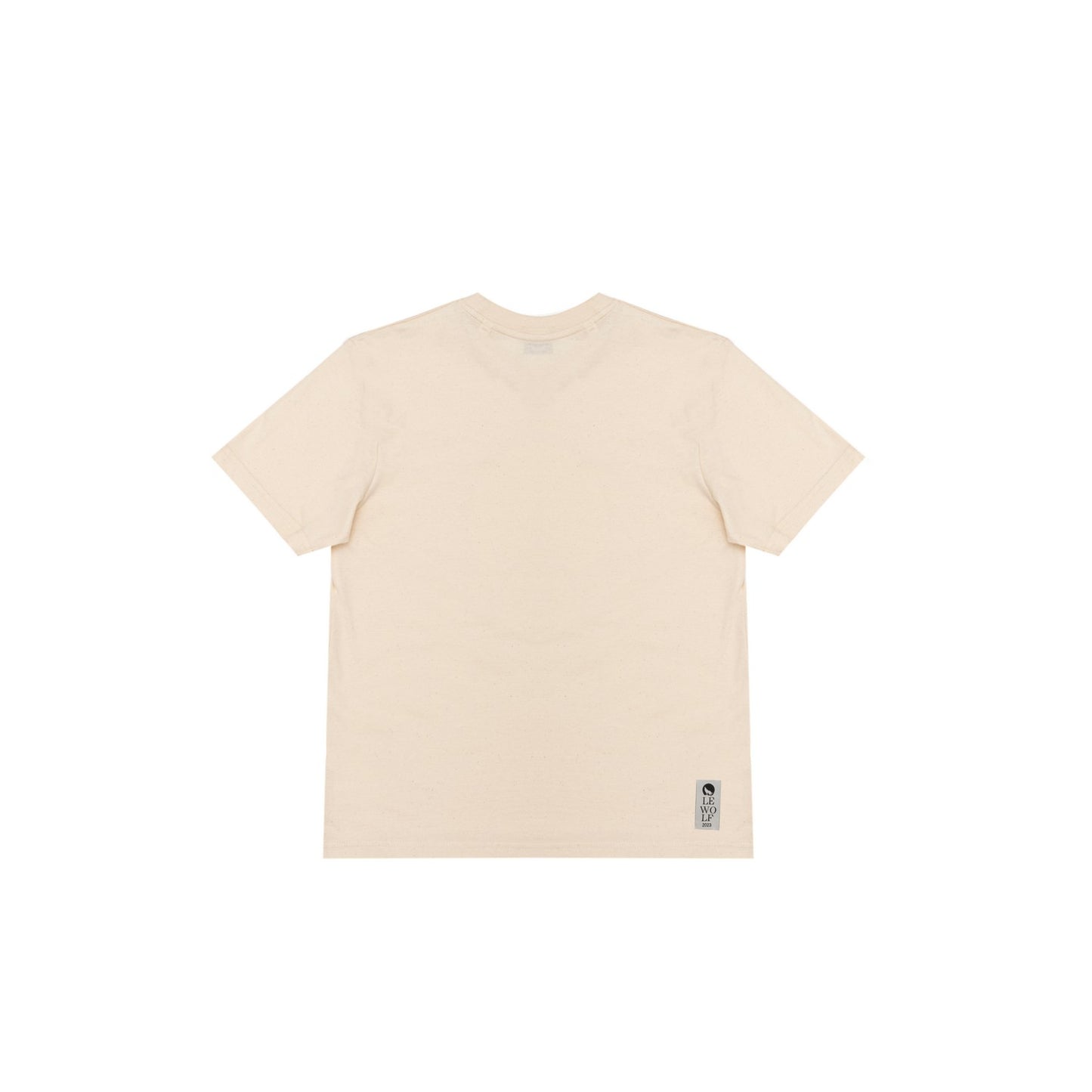 LEWOLF Mood Street Unisex T-Shirt 100% Organic Cotton Pastel Green
