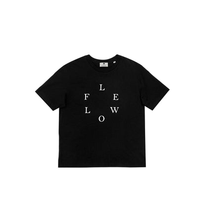 LEWOLF Mood Street Unisex T-Shirt 100% Organic Cotton Pastel Green
