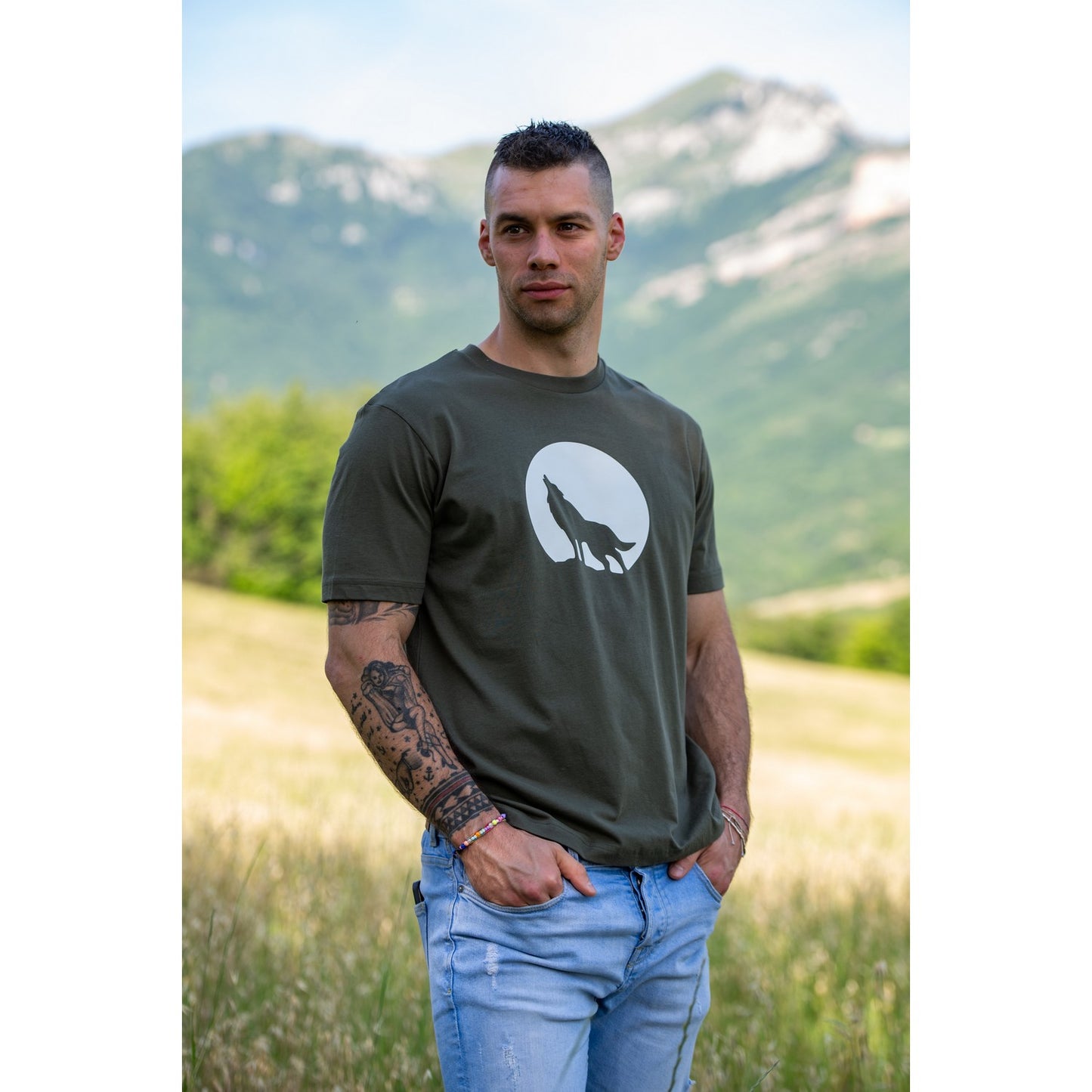 SASSOTETTO T-Shirt 100% Black Cotton 
