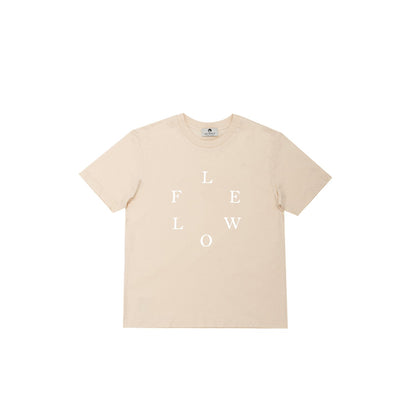 LEWOLF Mood Street Unisex T-Shirt 100% Organic Cotton Pastel Green
