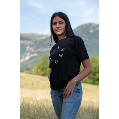 LEWOLF Mood Street Unisex T-Shirt 100% Organic Cotton Pastel Green