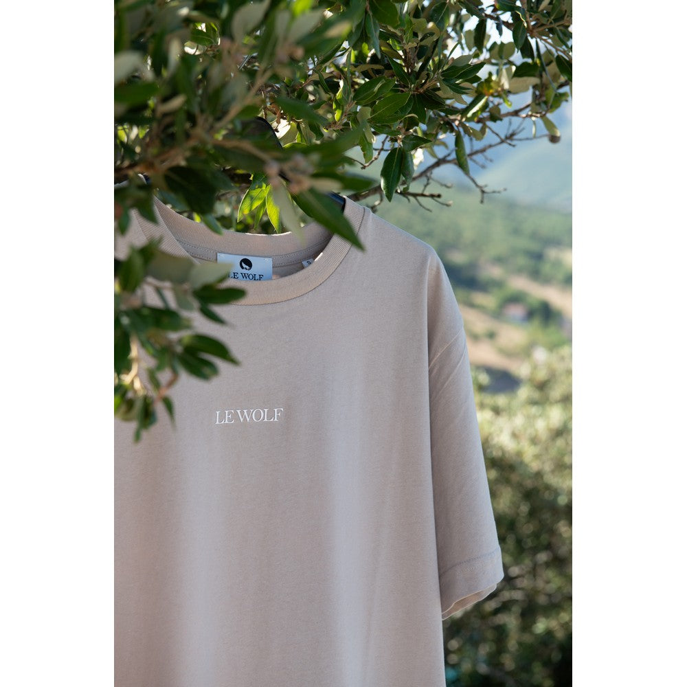 LEWOLF Mood Street Unisex T-Shirt 100% Organic Cotton Pastel Green