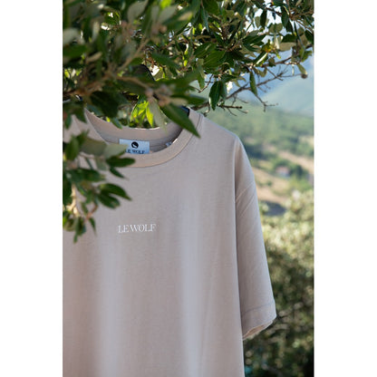 LEWOLF Mood Street Unisex T-Shirt 100% Organic Cotton Pastel Green
