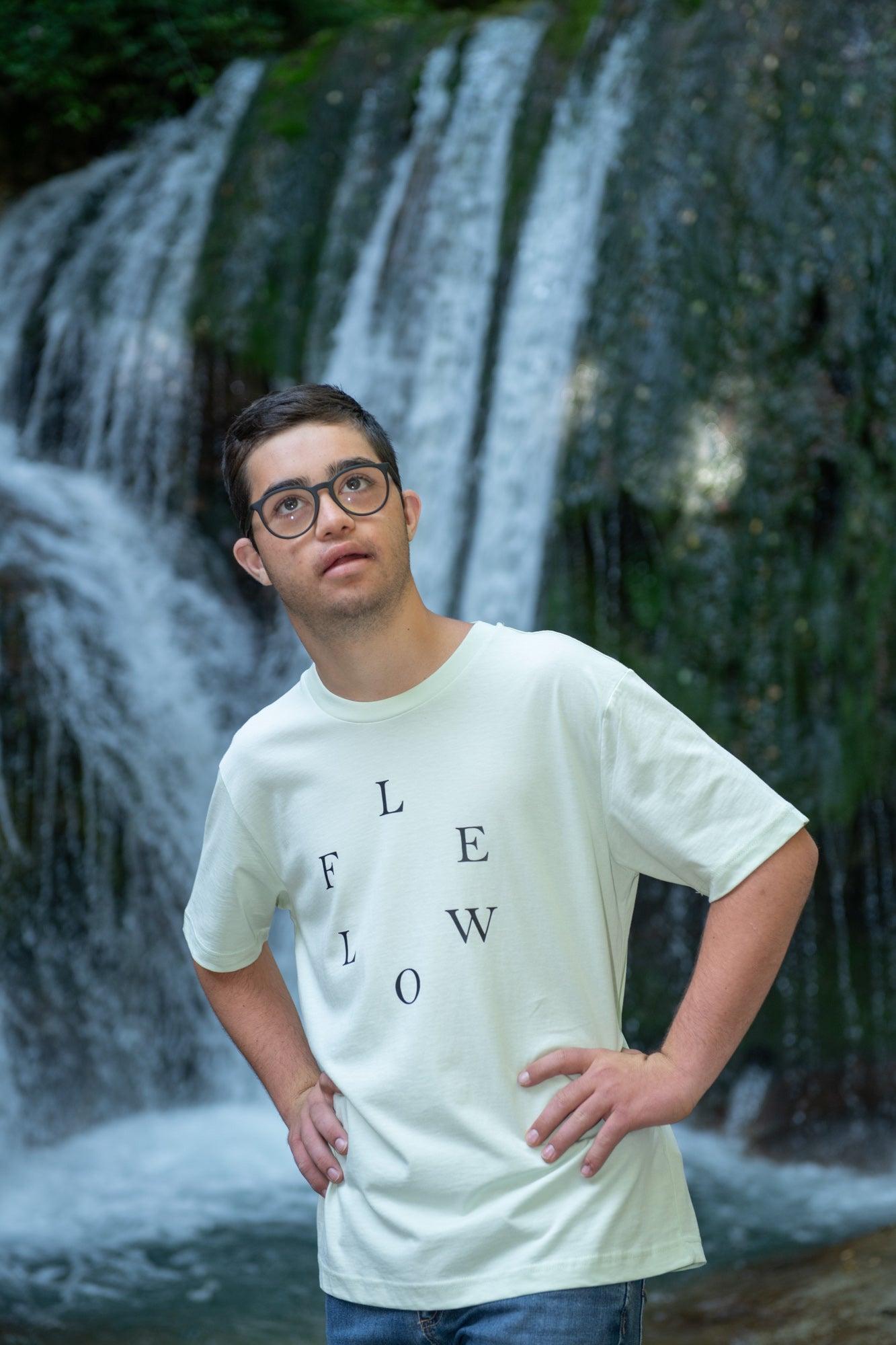 PIZZOMETA T-Shirt 100% Pastel Green Cotton 